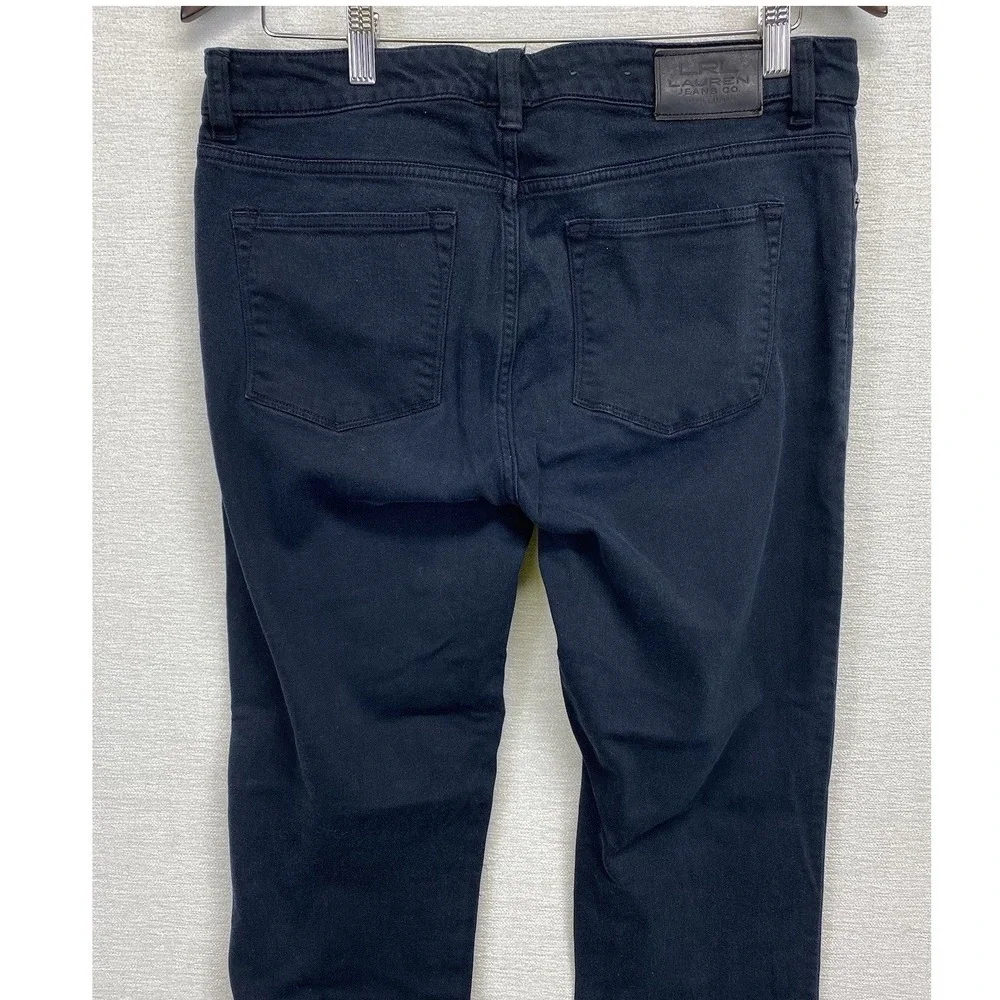 Lauren‎ Ralph Lauren Heritage Jeans Womens 10 Blue Straight Leg Stretch Denim